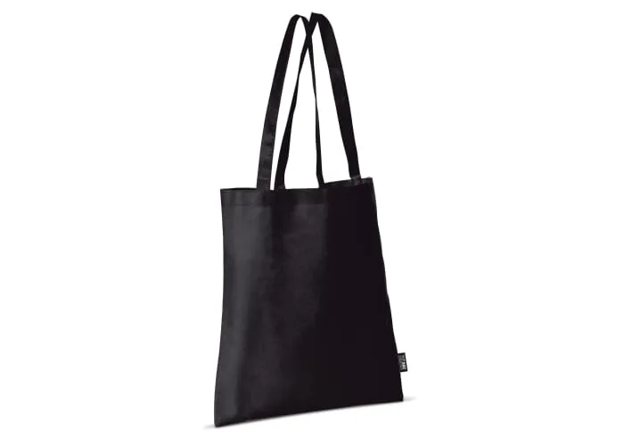 Schoudertas non-woven 75g/m² Zwart