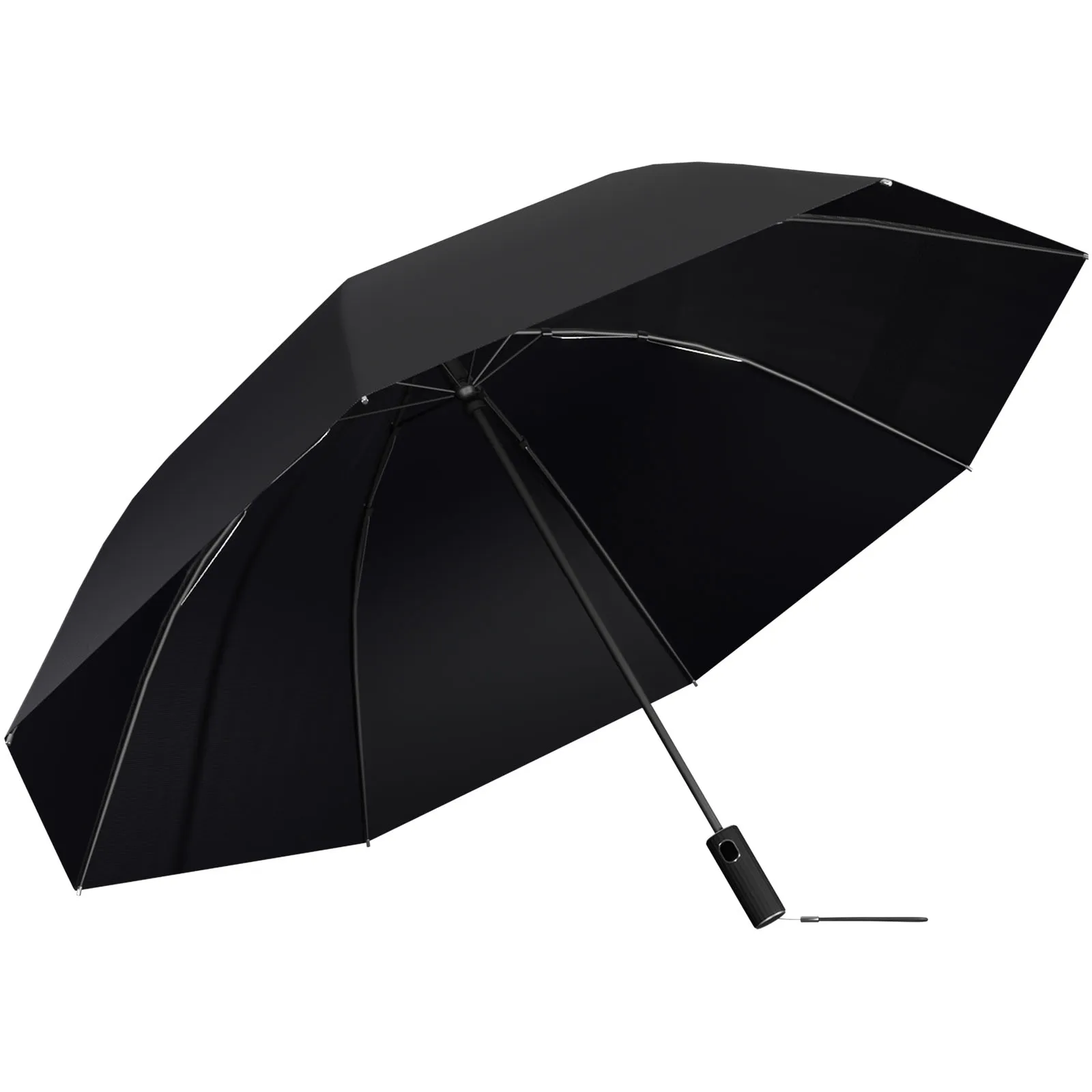 SCX.design R01 28" halfautomatische paraplu Zwart