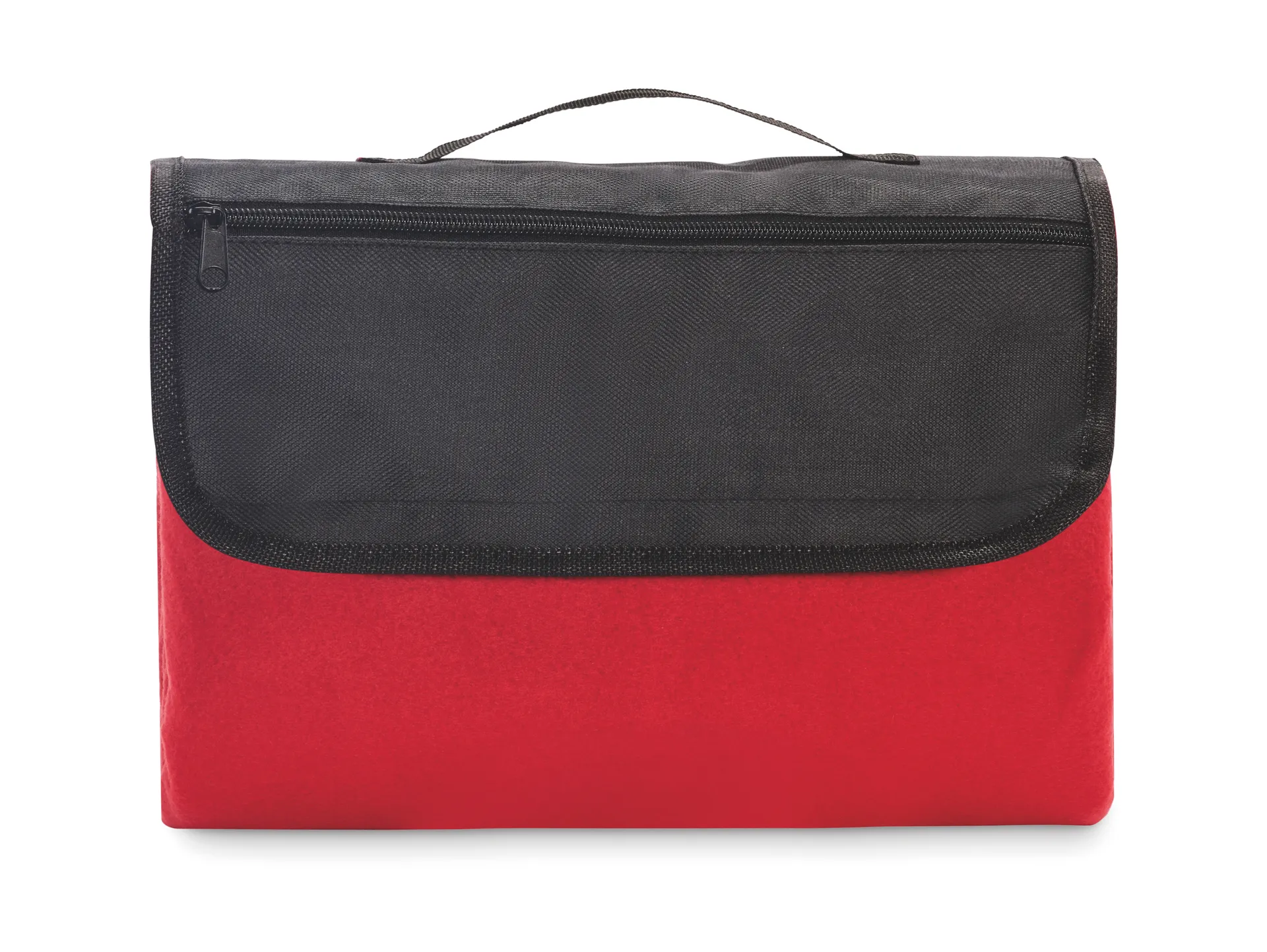 Polar fleece picknickdeken Rood