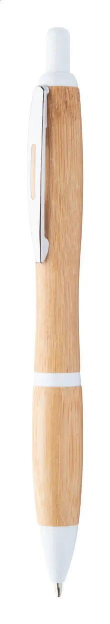 Coldery bamboe balpen wit
