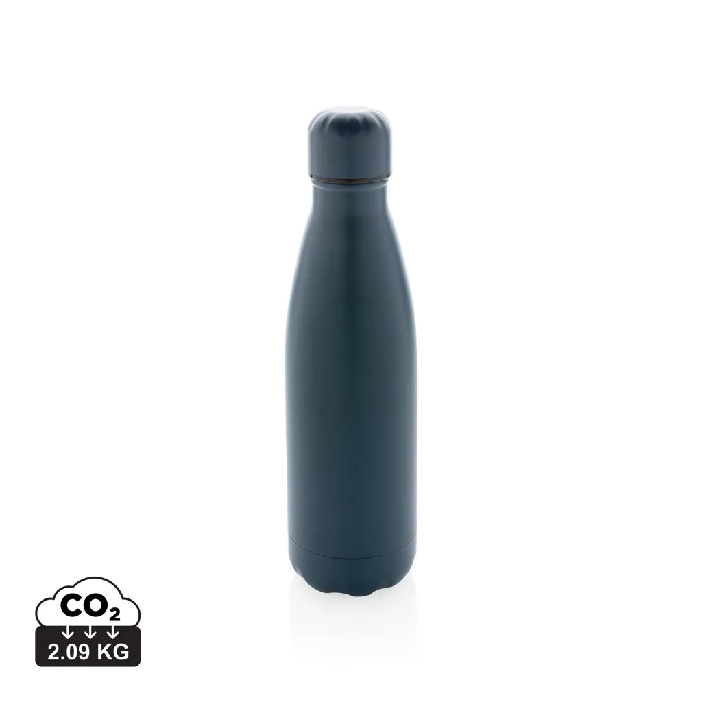 Unikleur vacuüm geïsoleerde roestvrijstalen fles 500 ml donkerblauw