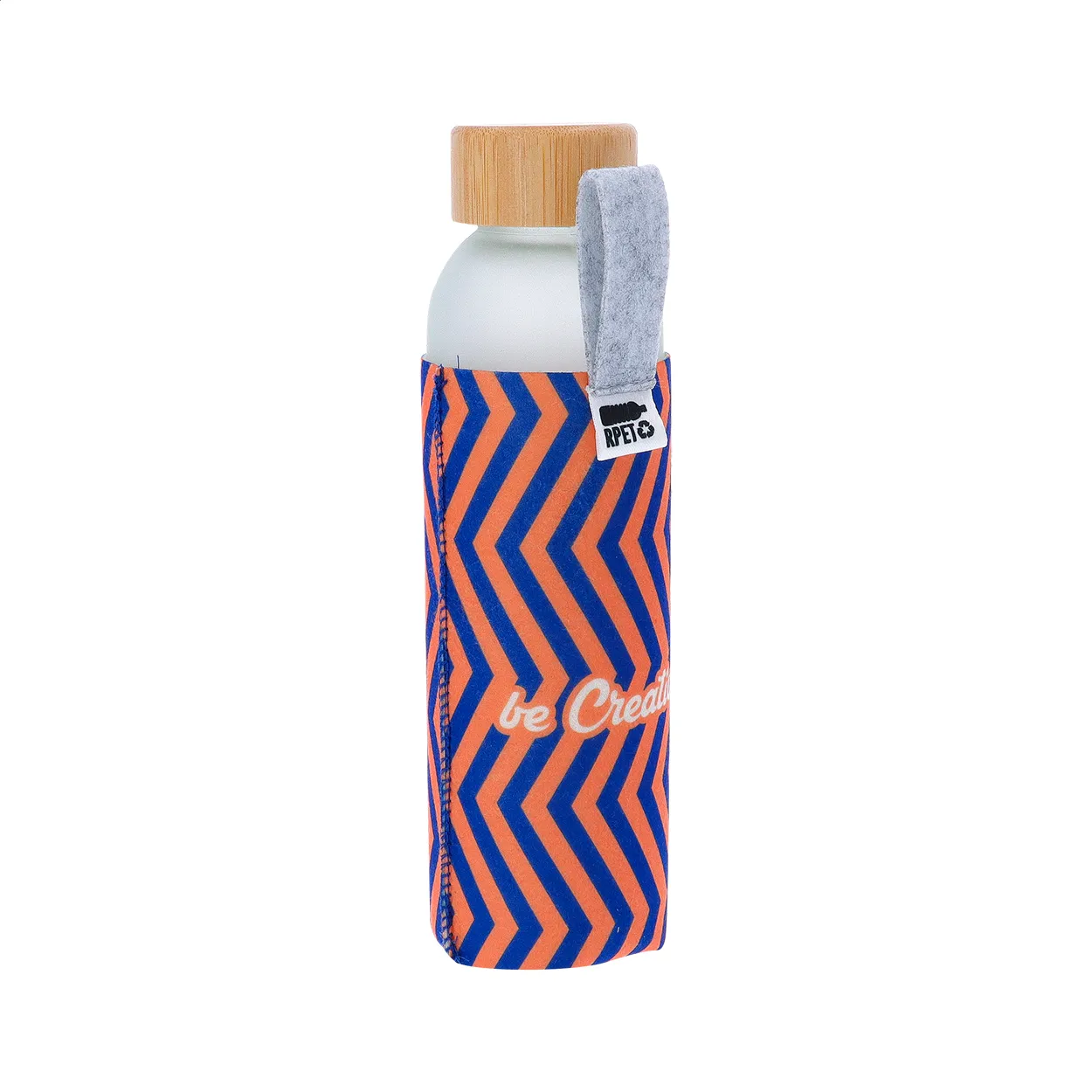 CarryFelt Glass fles wit