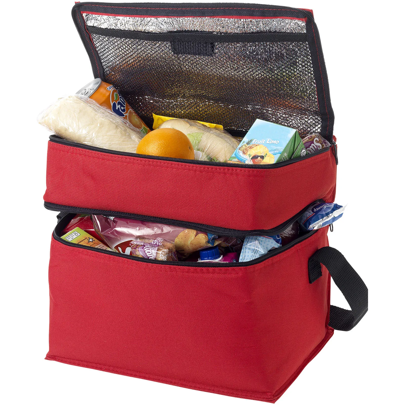 Oslo koeltas met twee aparte vakken 13L - 24,5 x 20 x 30 cm