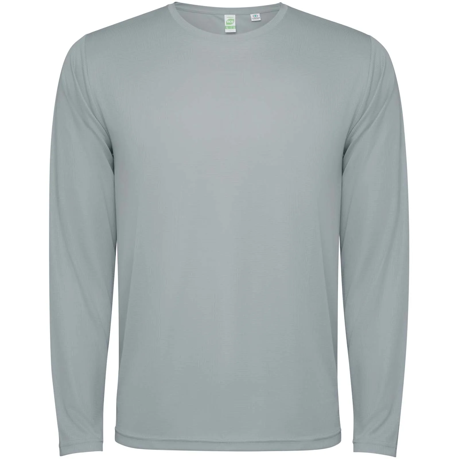 Estoril 125 g/m² unisex T-shirt met lange mouwen Grijs