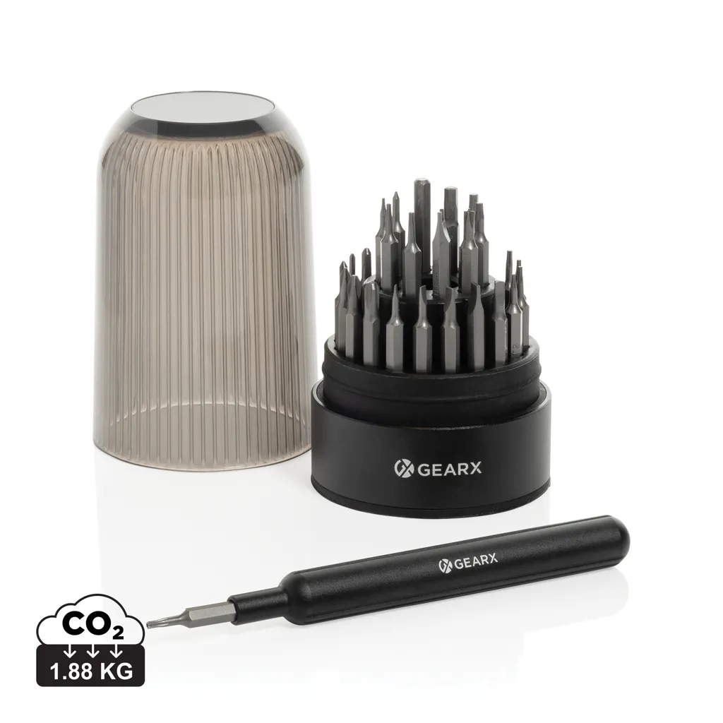 Gear X 31-in-1 multifunctionele schroevendraaierset zwart