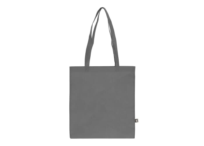 R-PET Draagtas non-woven lange handvatten 38 x 42cm 75g/m²