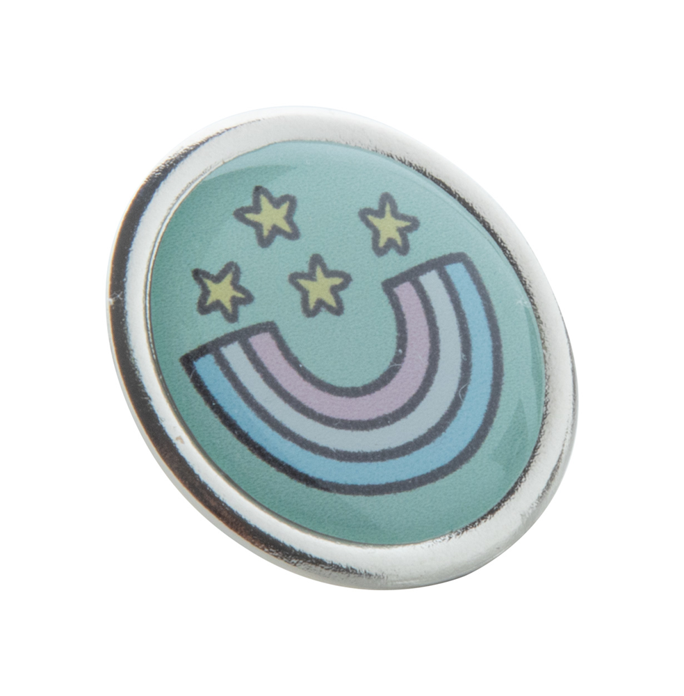 Read - metalen badge