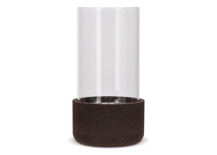 Sagaform Dante lantaarn klein Donker bruin