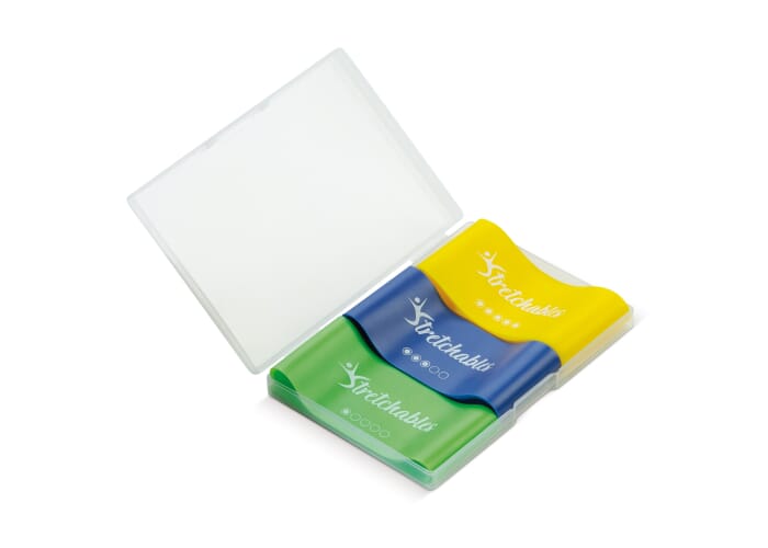 Fitness weerstandsbanden set Transparant