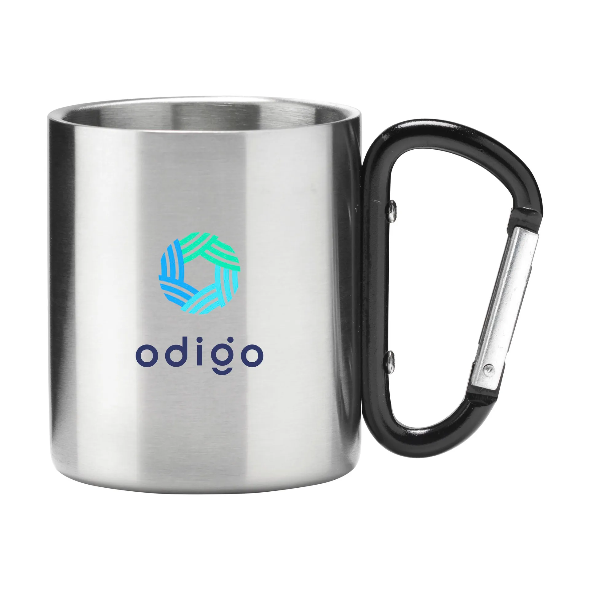 Carabiner RCS Outdoor Mug 220 ml mok zwart