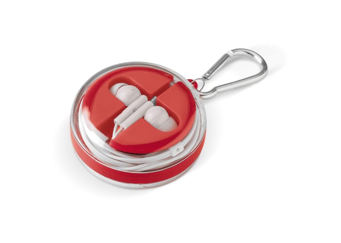 In-ear oordopjes Rood