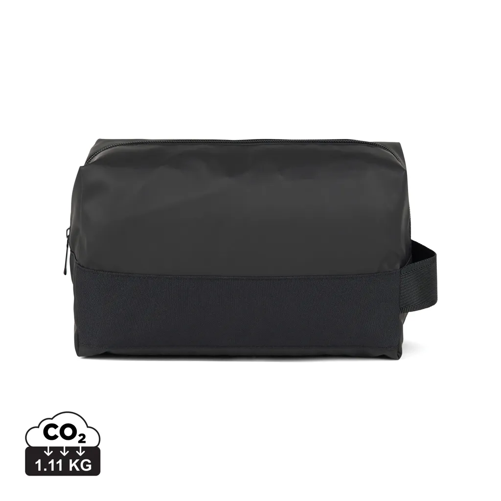 VINGA Livorno GRS recycled polyester toilettas zwart