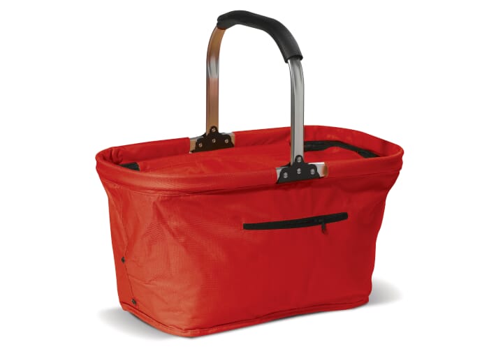 Picknickmand opvouwbaar 2-in-1 koeltas 600D Rood