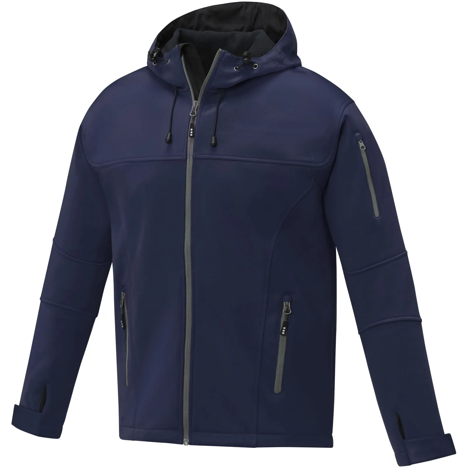Match softshell heren jas Marineblauw