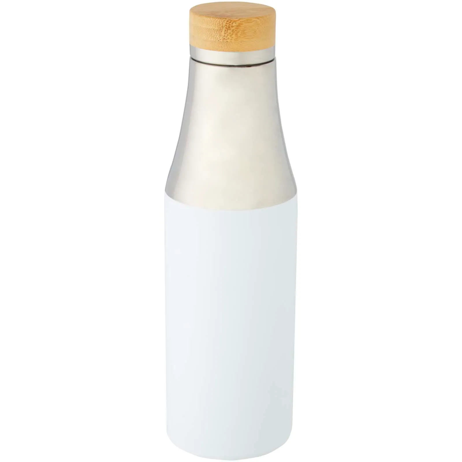 Hulan koperen vacuüm geïsoleerde roestvrijstalen fles van 540 ml met bamboe deksel