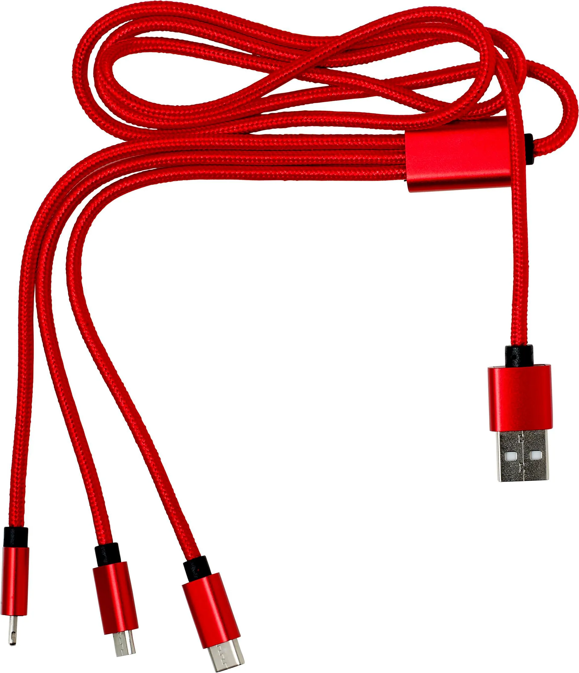 Oplaadkabel Felix | 4-in-1 rood