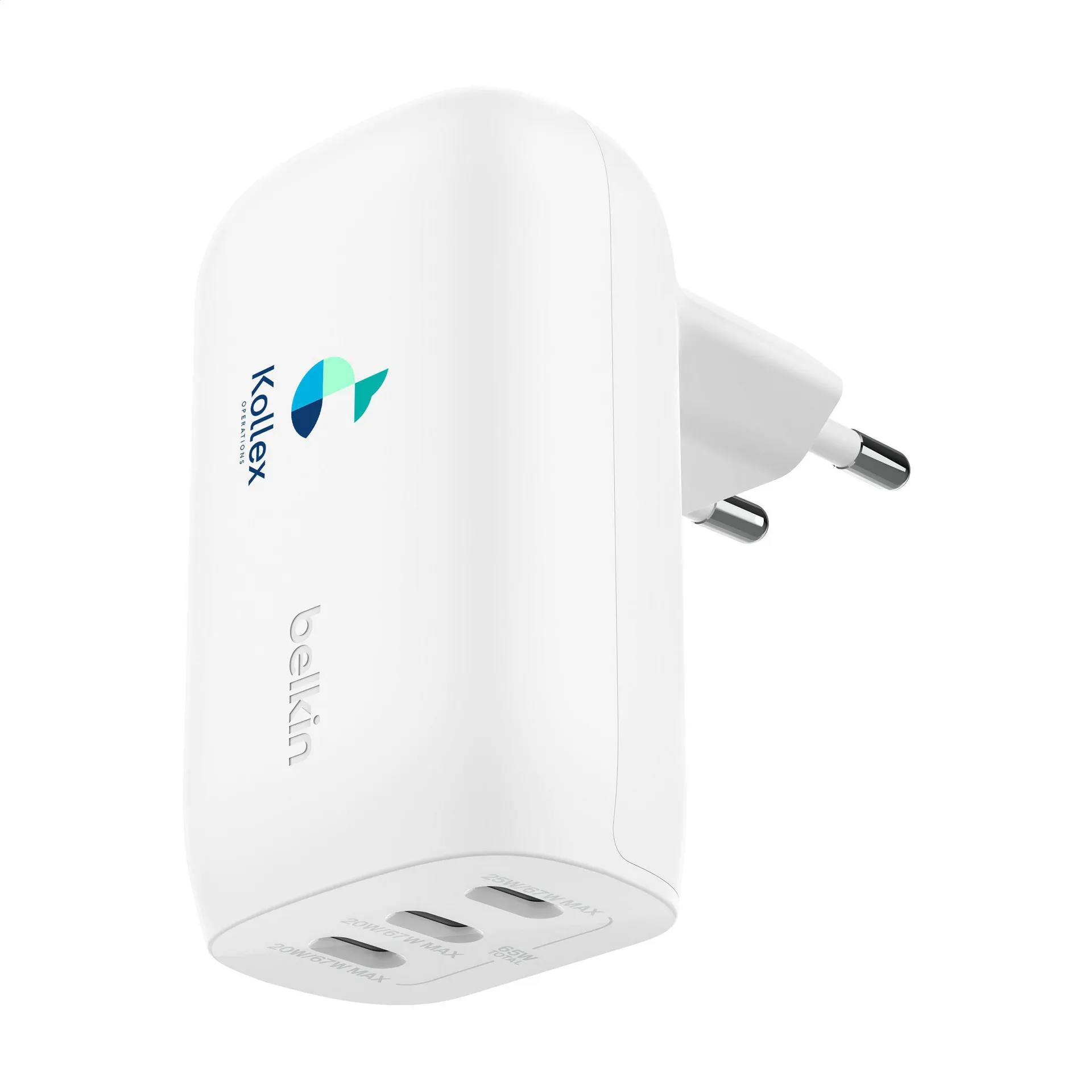 Belkin BoostCharge 3-Port Wall Charger EU wit