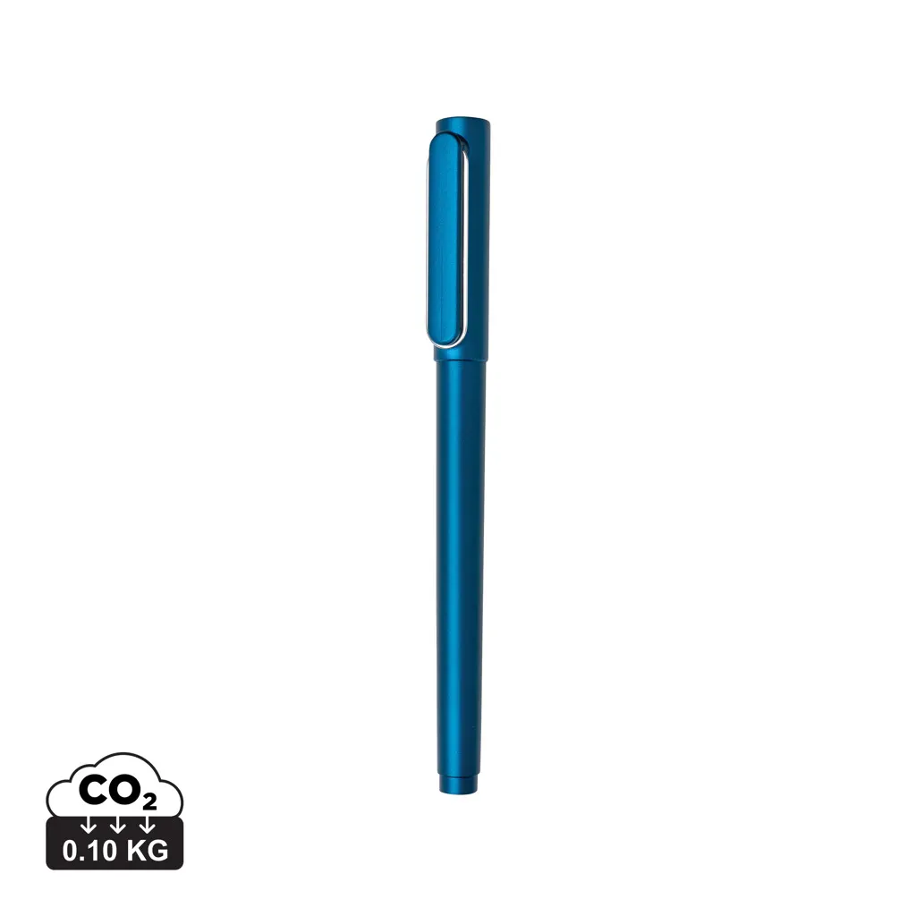 X6 pen met dop en ultra glide inkt blauw