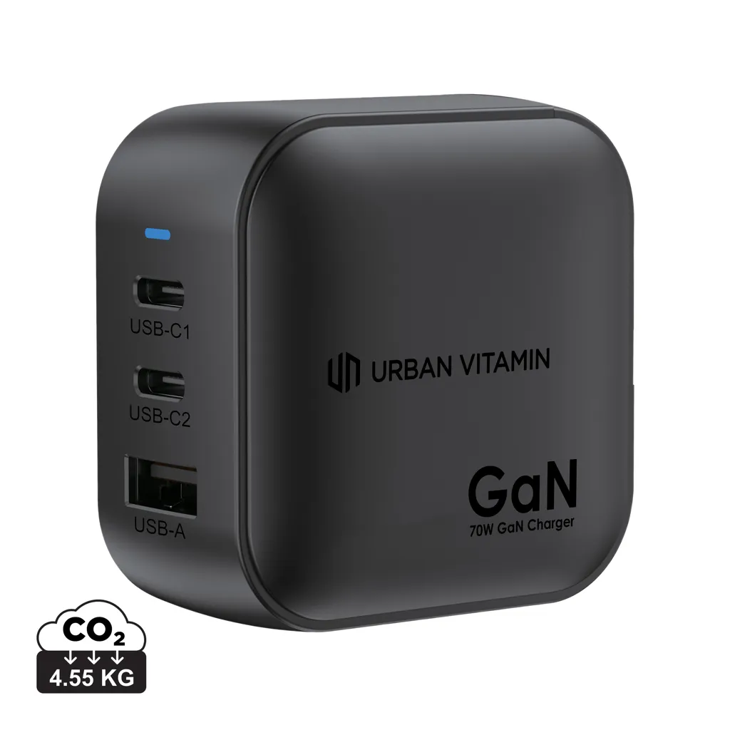 Urban Vitamin Santa Cruz RCS rplastc 70W GAN oplader zwart
