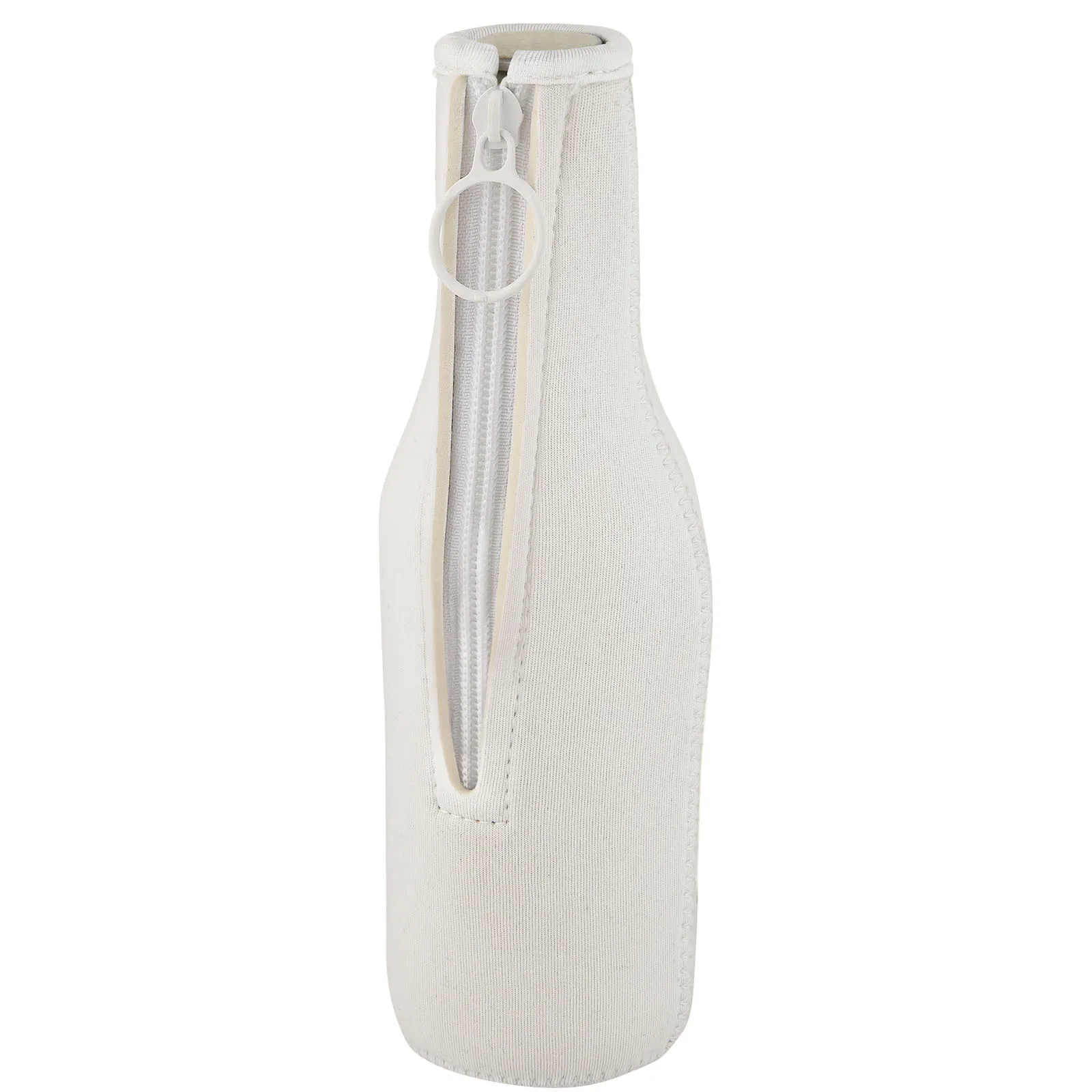 Fris flessenhouder van gerecycled neopreen Wit