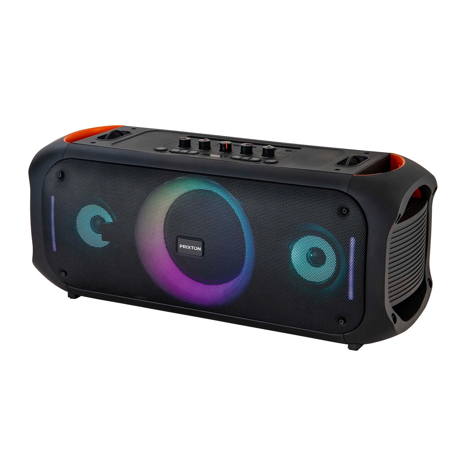 Prixton Jaia Max Bluetooth® karaokespeaker van 75 W Zwart