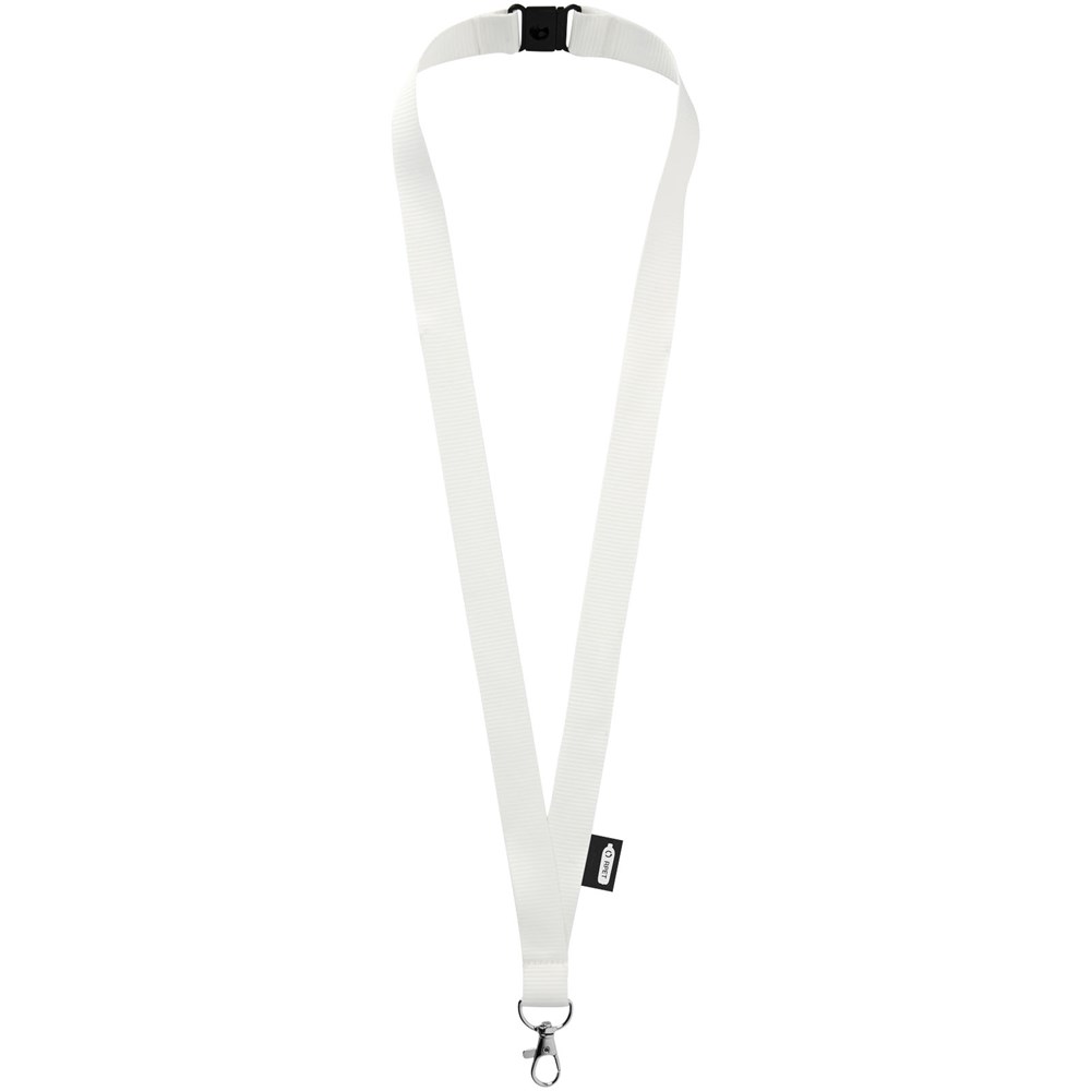 Tom gerecyclede PET lanyard met veiligheidssluiting