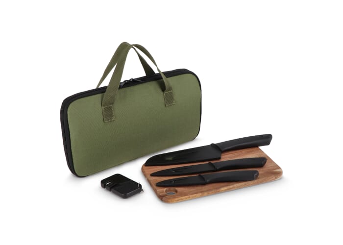 InSideOut 6-delige Messenset Chef on the Go  Donker Groen