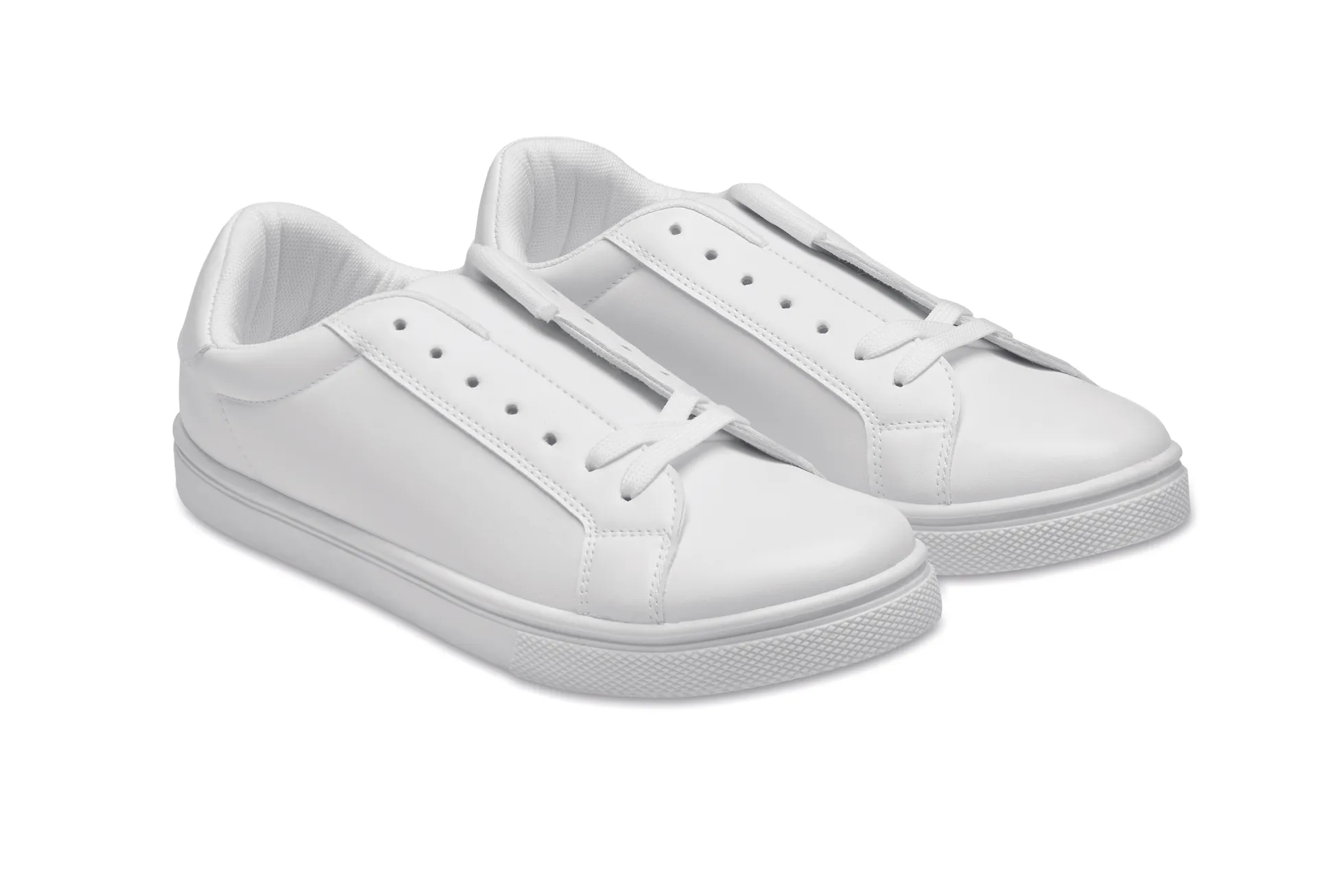Sneakers in PU maat 46 Wit