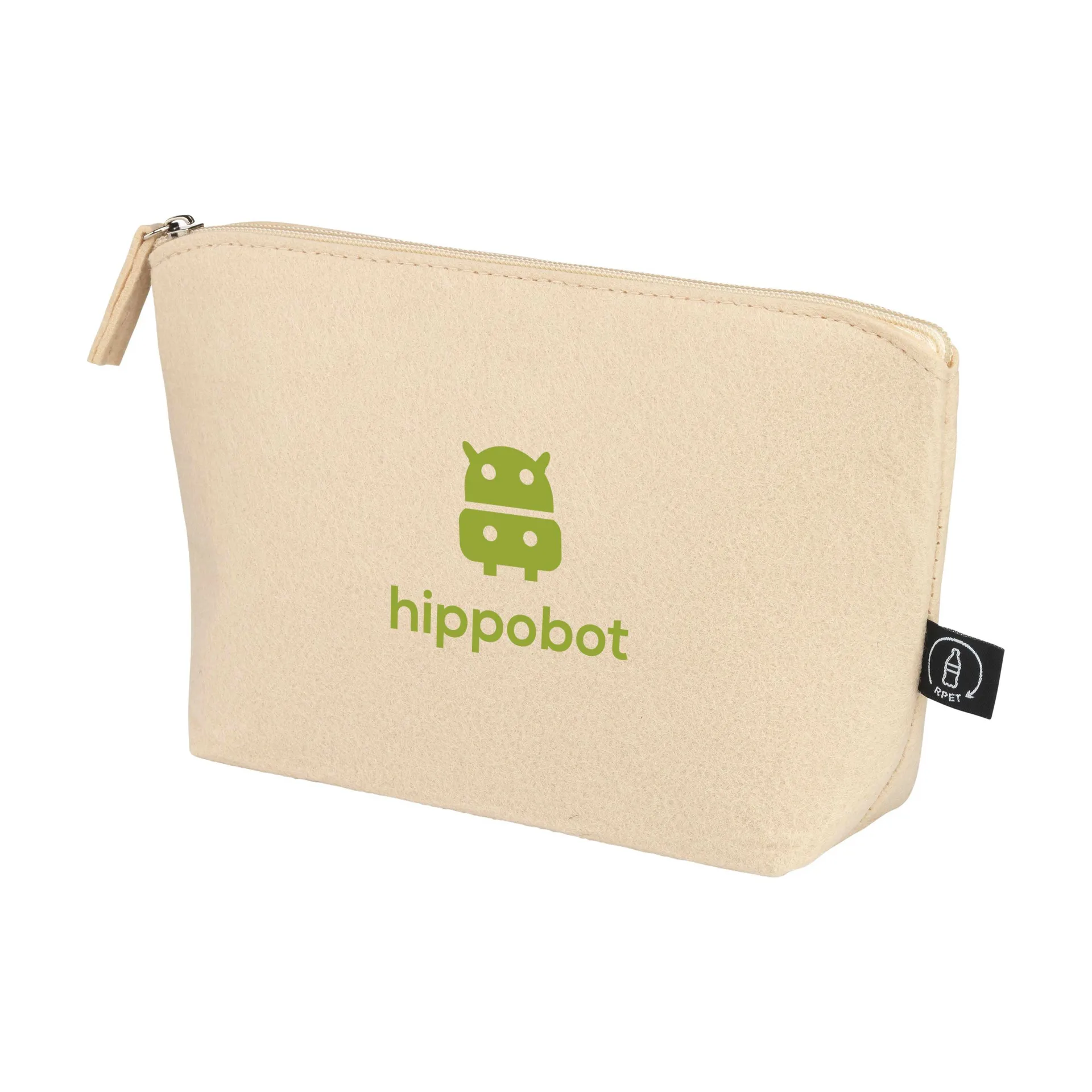 SmartBag GRS RPET Felt accessoire-tasje beige