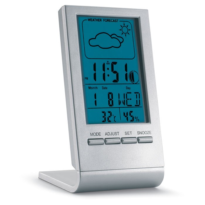 Weerstation met LCD display