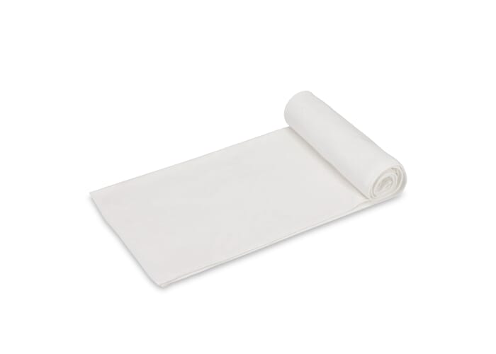 Dubbelzijdige handdoek sublimatie 30 x 130 cm 400 g/m² Wit