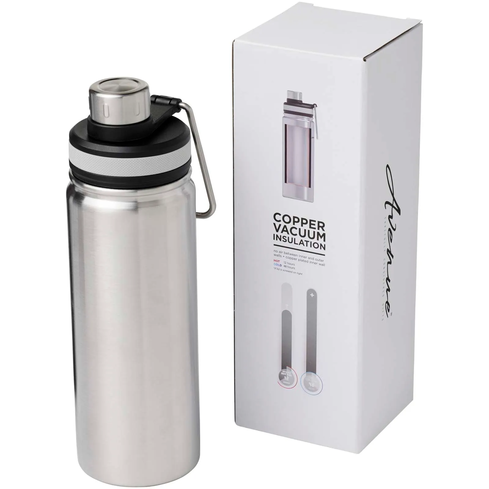 Gessi 590 ml met koper vacuüm geïsoleerde drinkfles