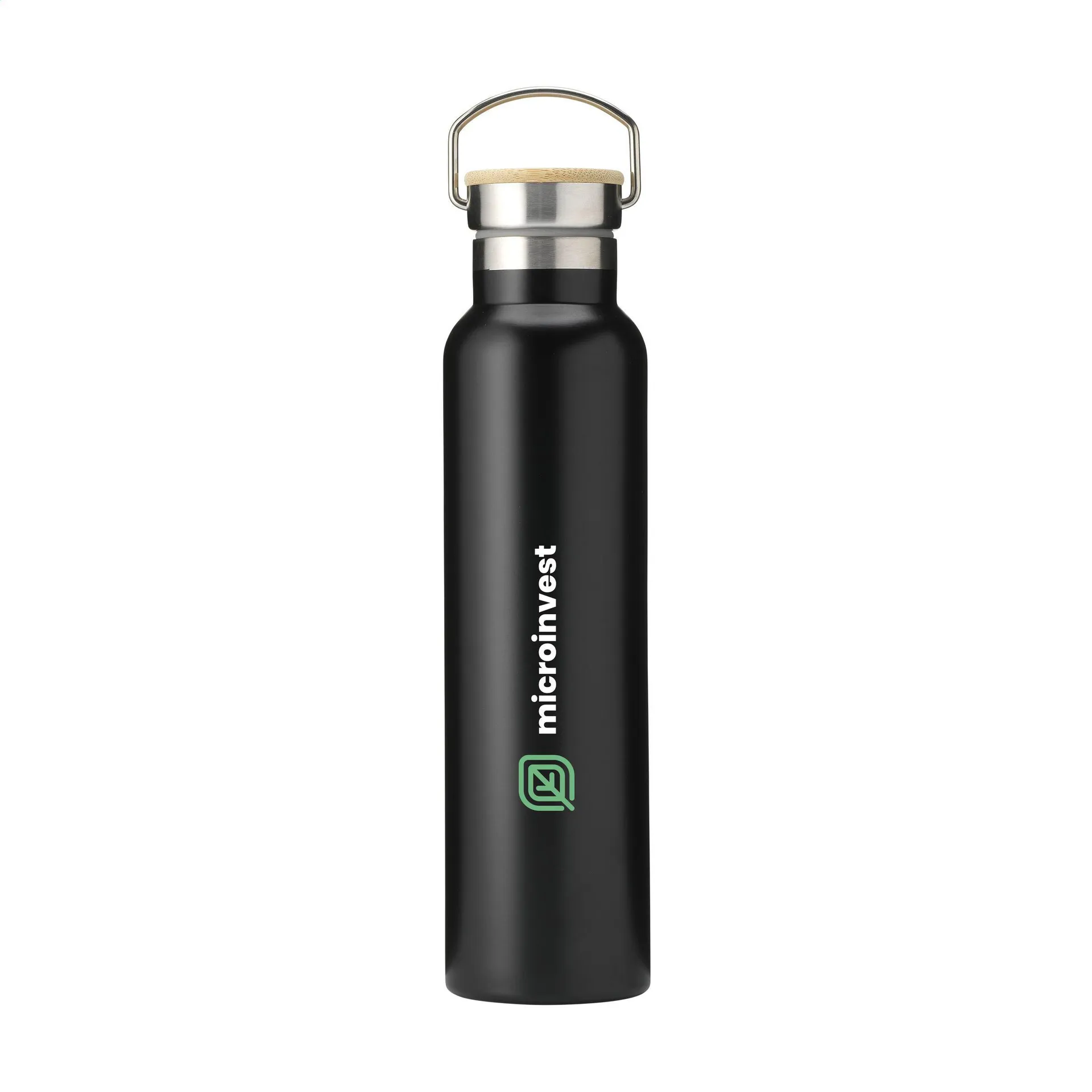 Nordvik RCS Recycled Steel 750 ml drinkfles zwart