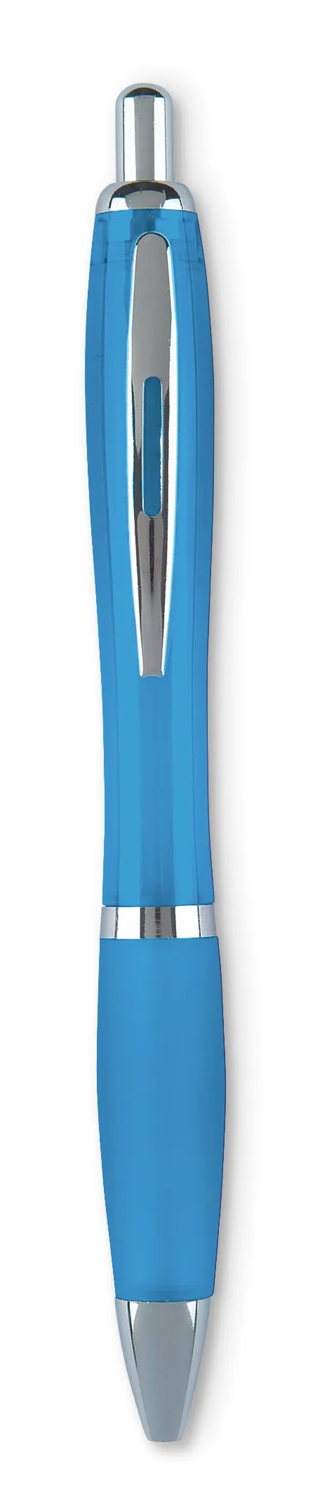 Balpen met drukmechanisme Turquoise