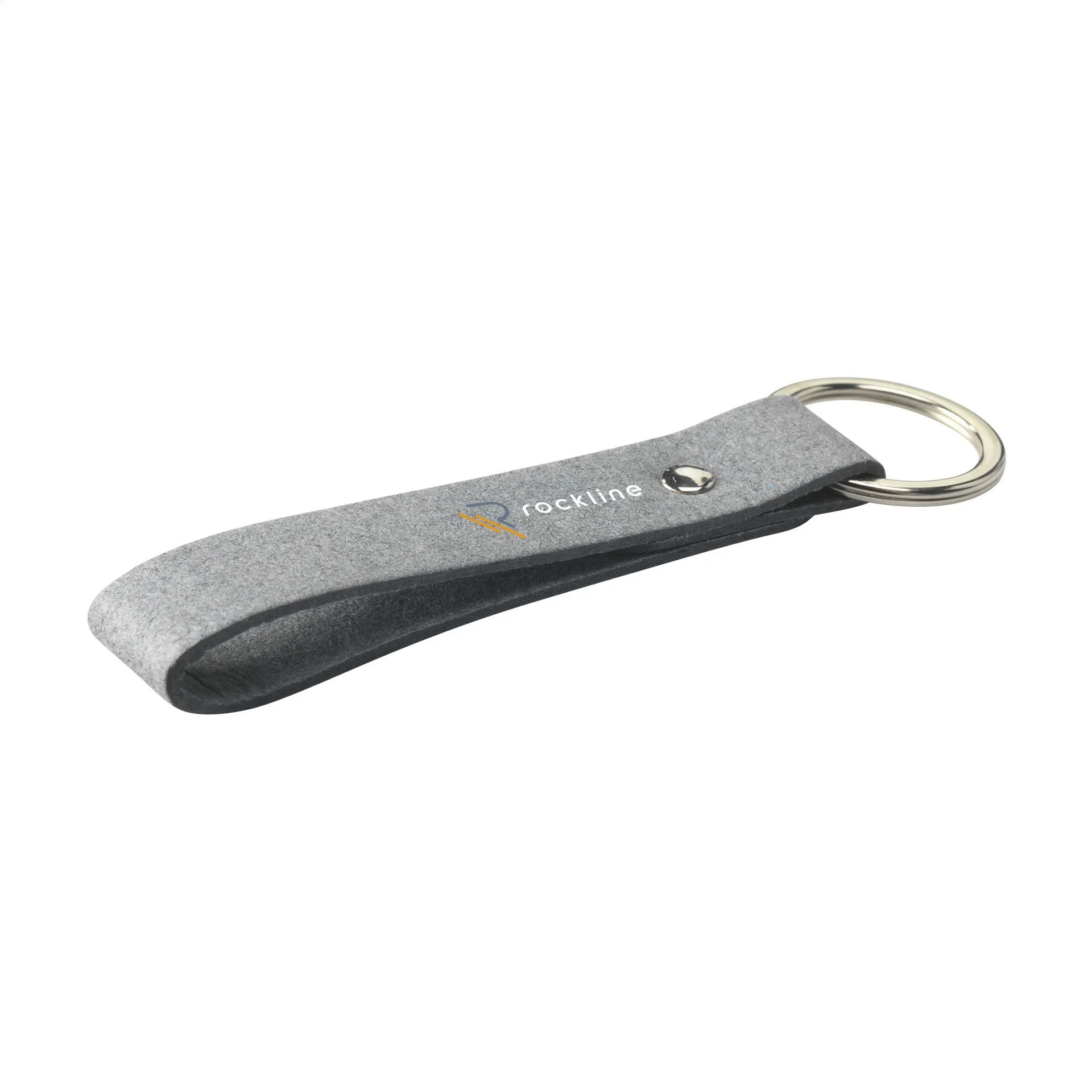 Recycled Denim Textile Keyring sleutelhanger jeans blue