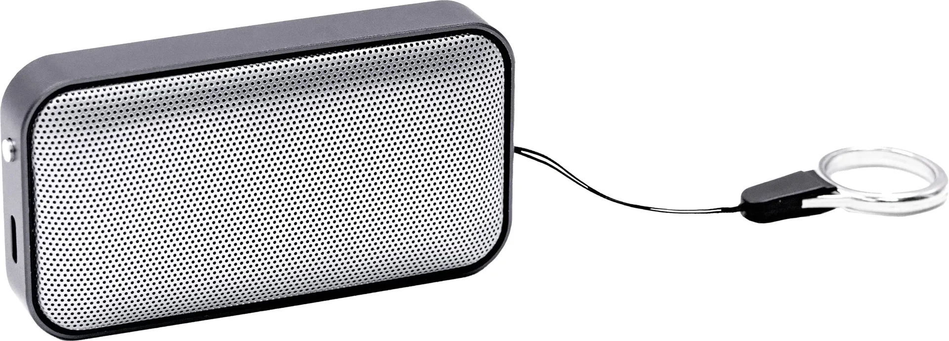 BrandCharger Nano draadloze speaker zwart/zilver