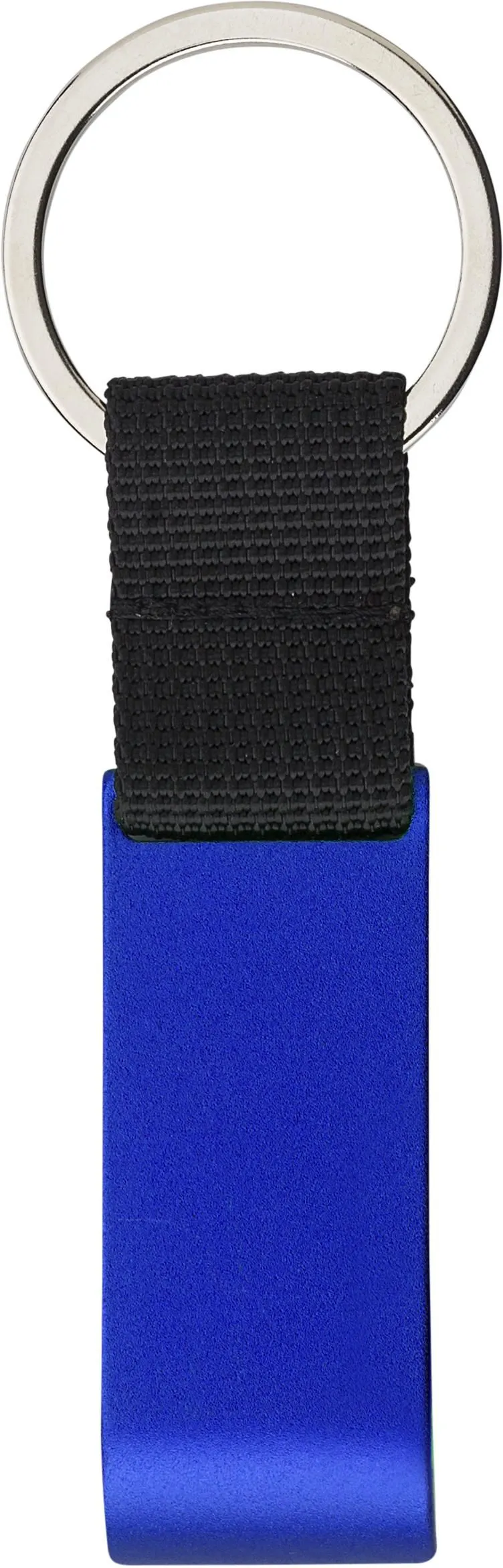 Sleutelhanger Lionel | Aluminium | Flesopener | Winkelwagenpenning blauw