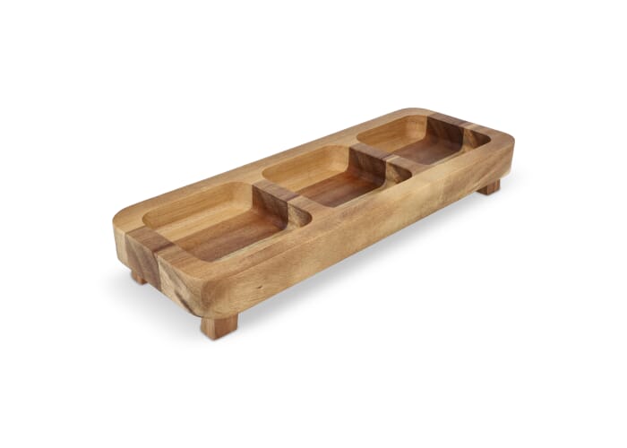InSideOut Houten snack tafeltje, 35cm  Hout