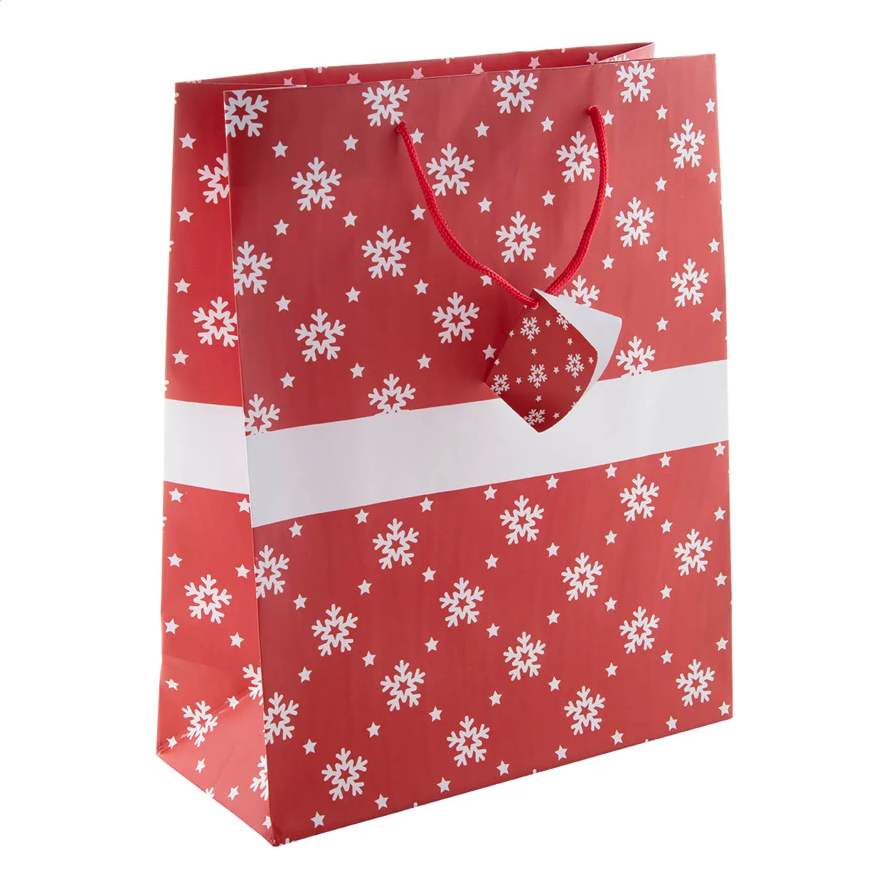 Palokorpi L Kerstcadeautas, groot rood