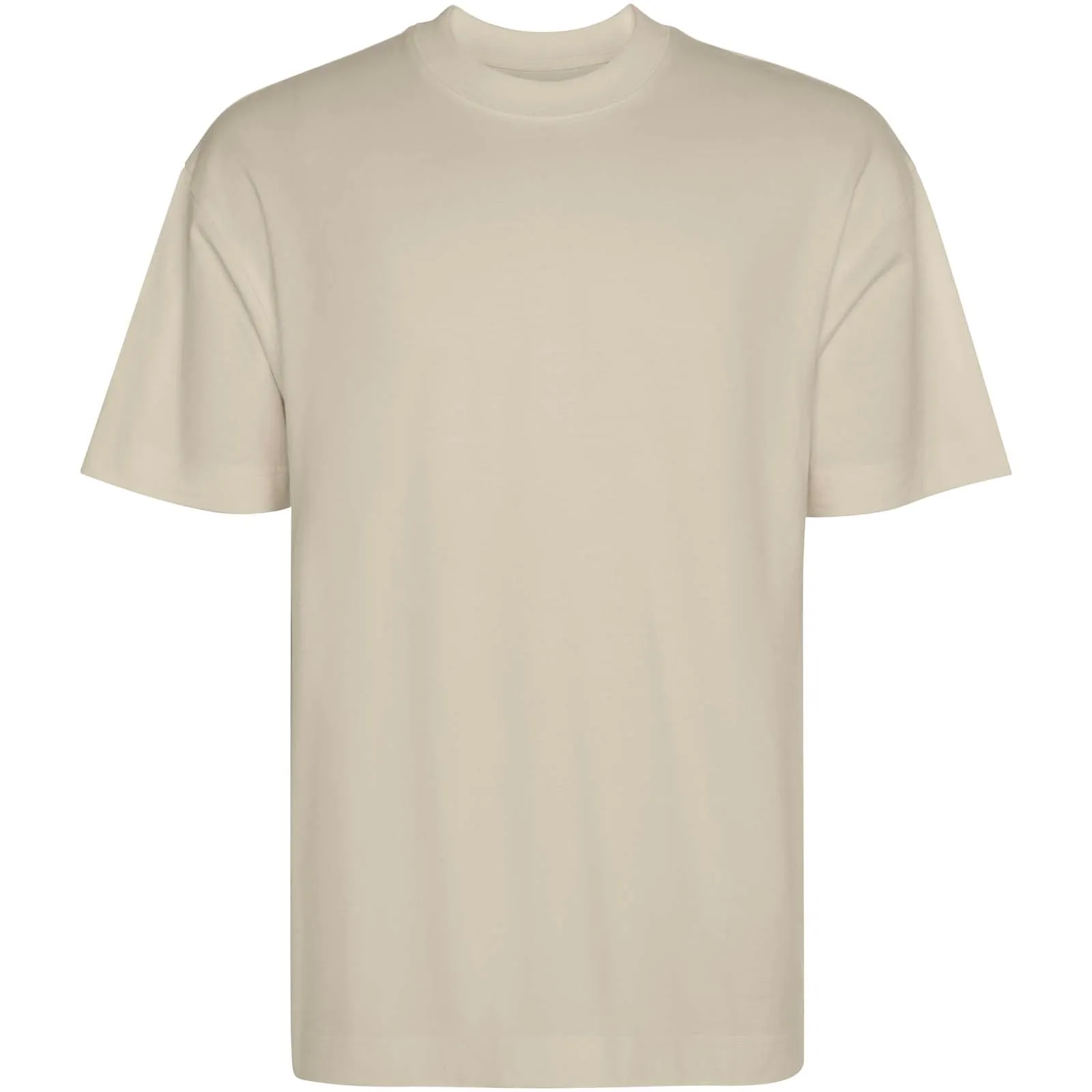 Chow oversized unisex T-shirt met korte mouwen Zand