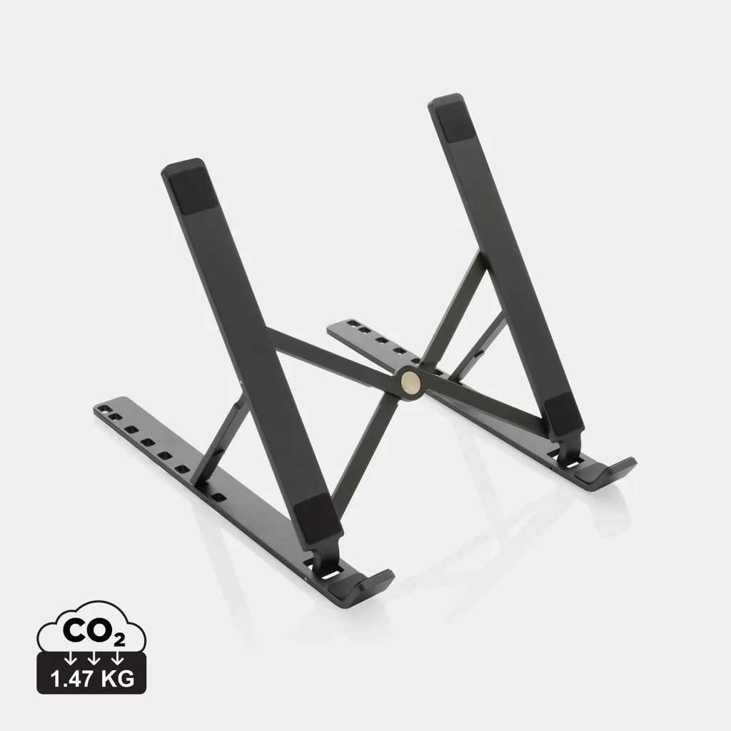 Terra RCS gerecycled aluminium laptop/tablet stand grijs