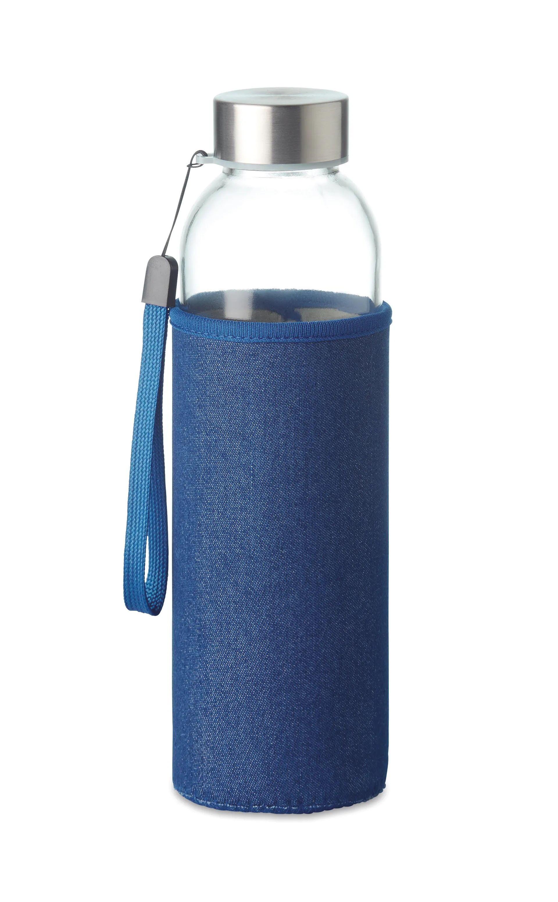 Glazen drinkfles in tasje 500ml