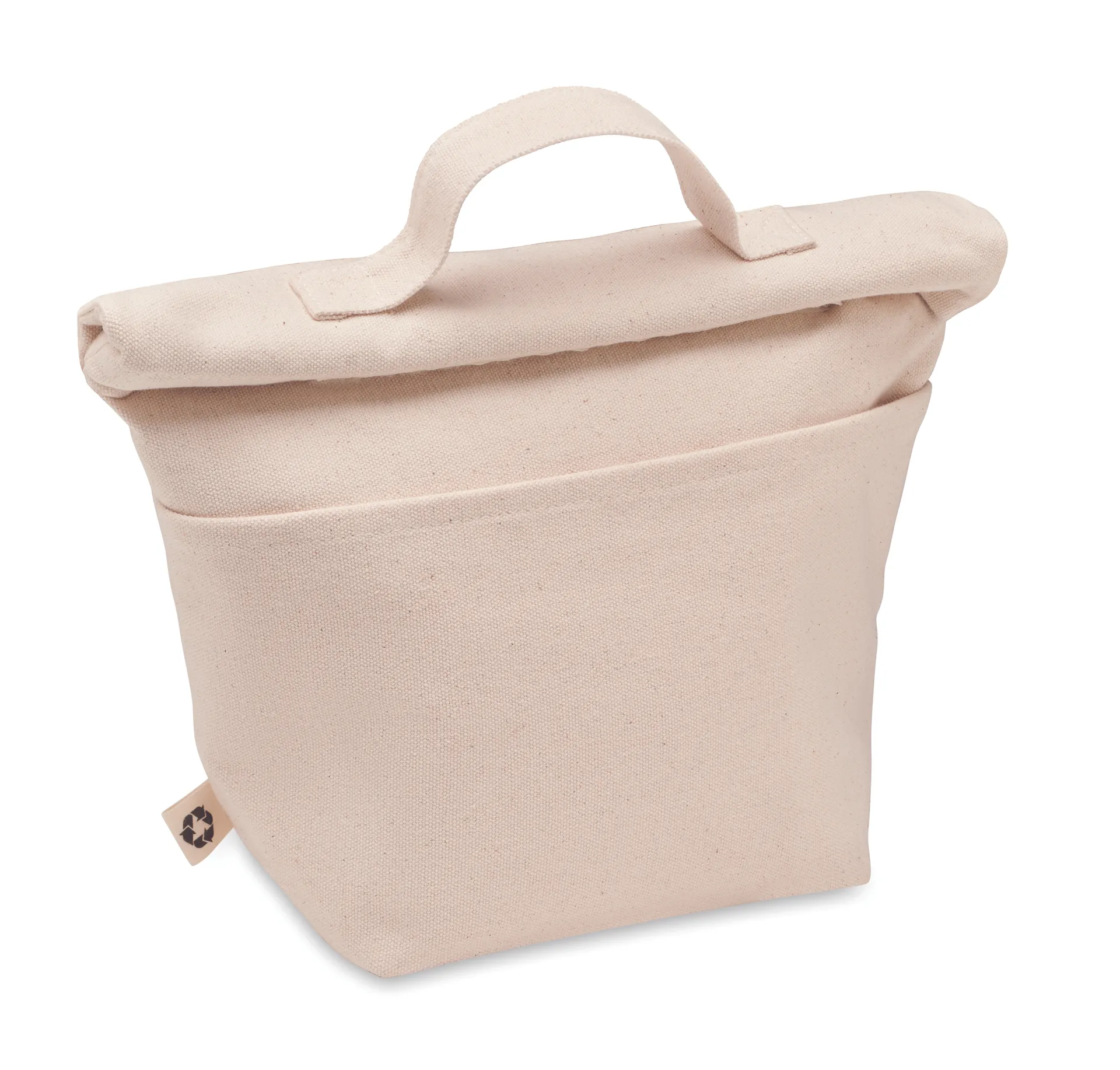 Gerecycled katoenen koeltas Beige