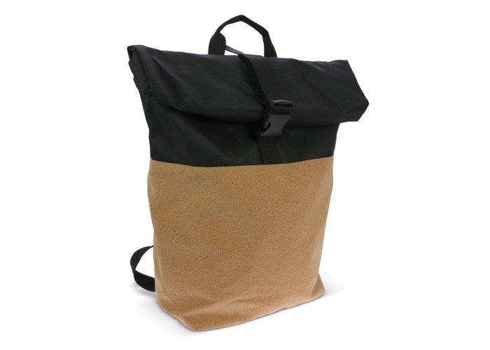 Rolltop rugzak kurk & R-PET 18L - 58 x 42 cm