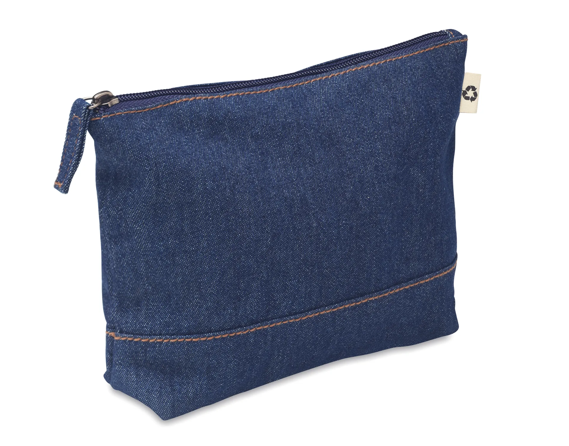 Gerecycled denim toilettasje