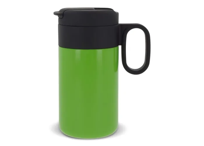 Thermofles Flow met handvat 250ml Lichtgroen