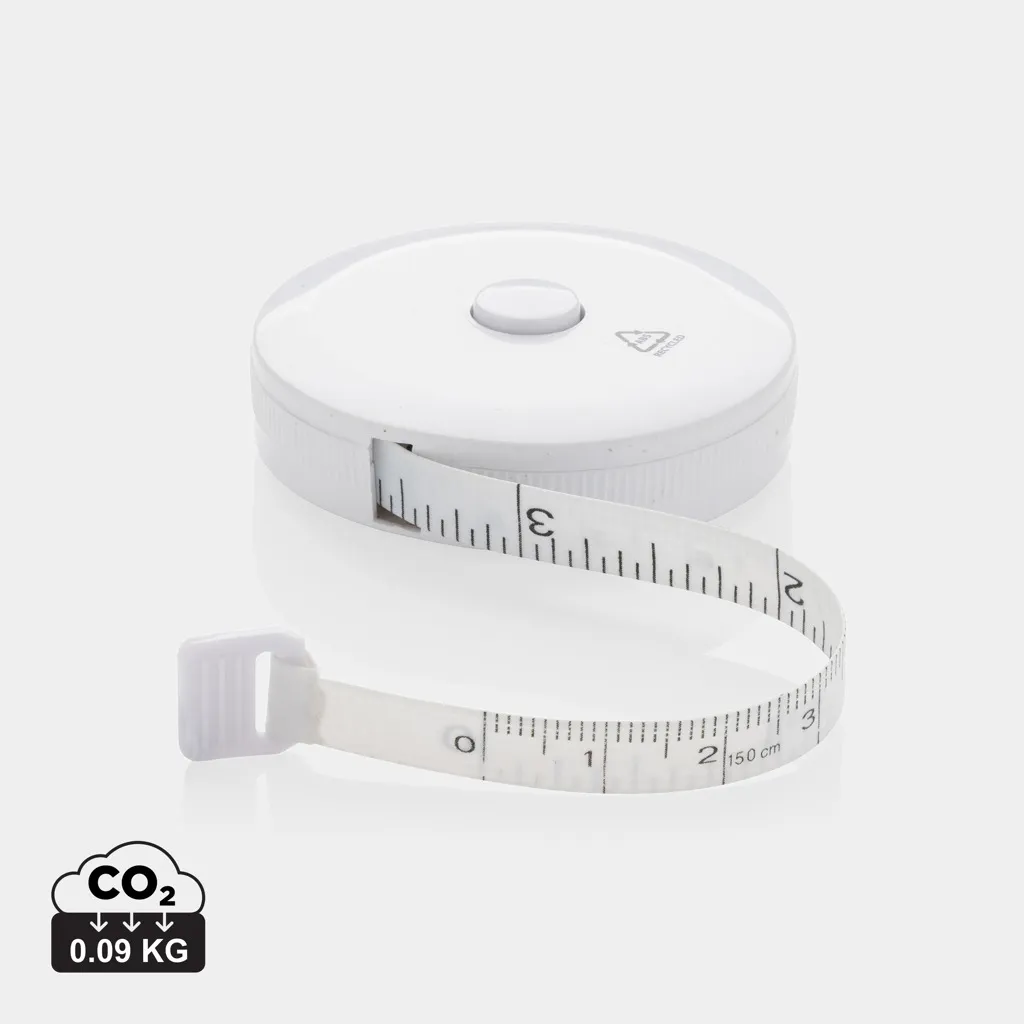 RCS gerecycled plastic meetlint wit
