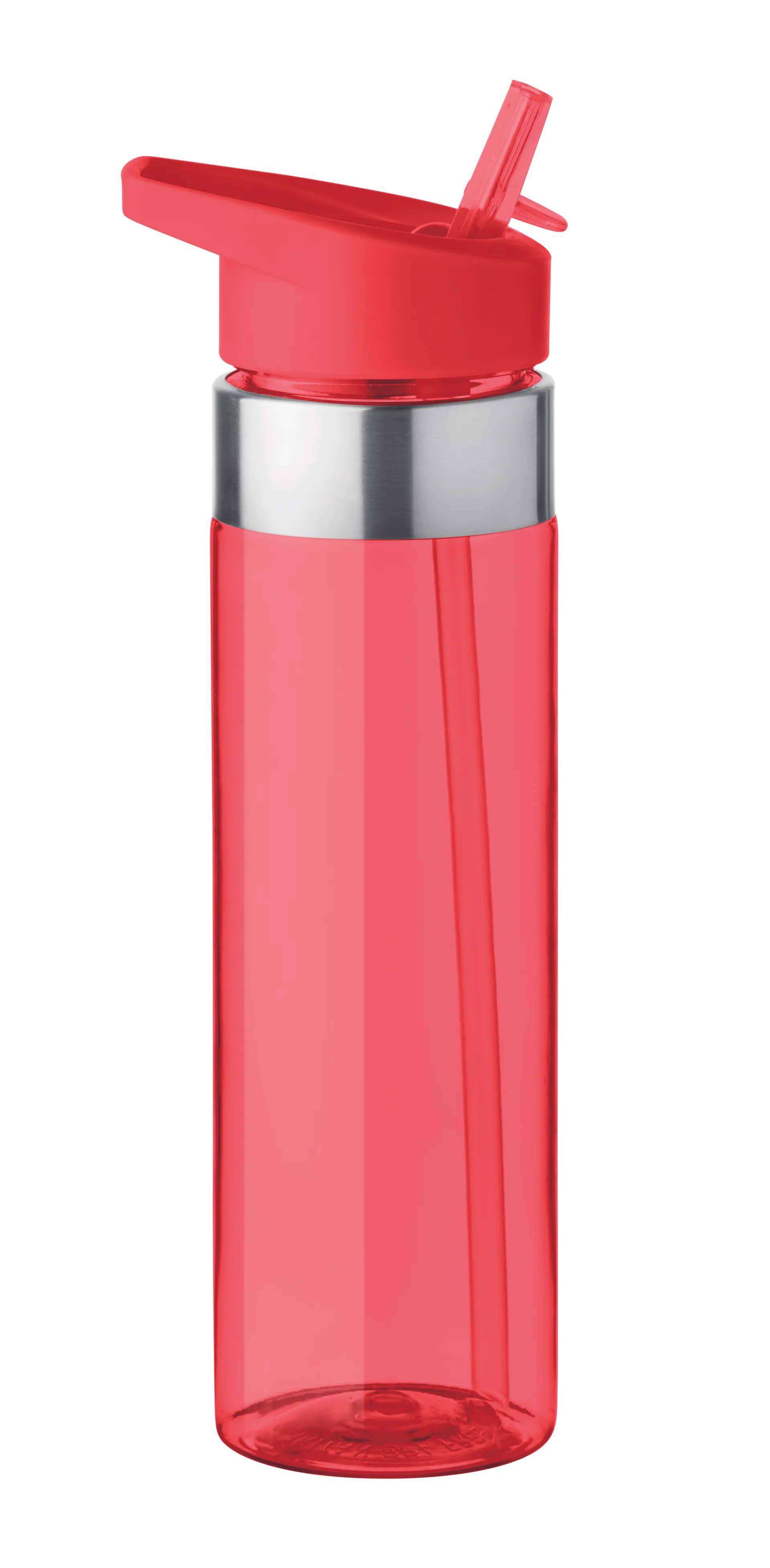 Tritan™ drinkfles 650 ml Transparant Rood
