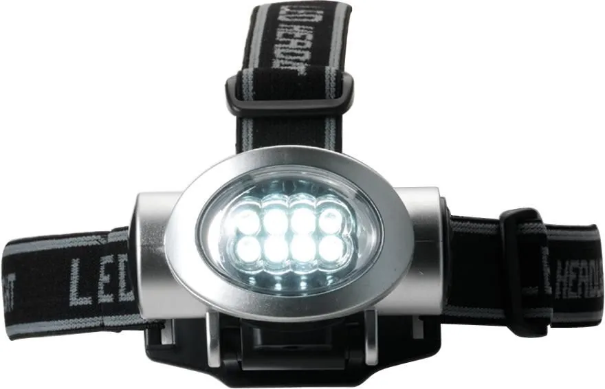 ABS hoofdlamp Marisa zilver