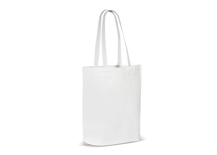 Schoudertas canvas OEKO-TEX® 270g/m² 42x12x43cm Wit